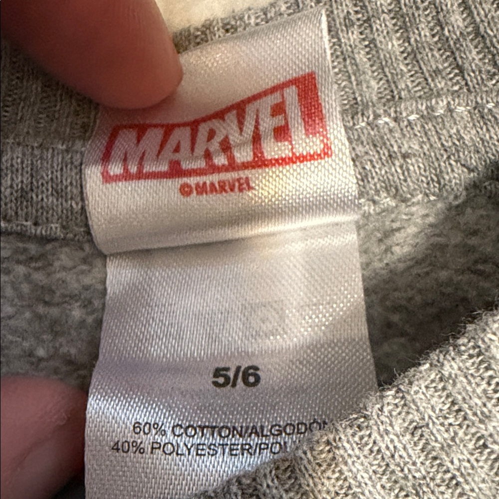 Marvel Gray Kids Apparel - Picture 2 of 4
